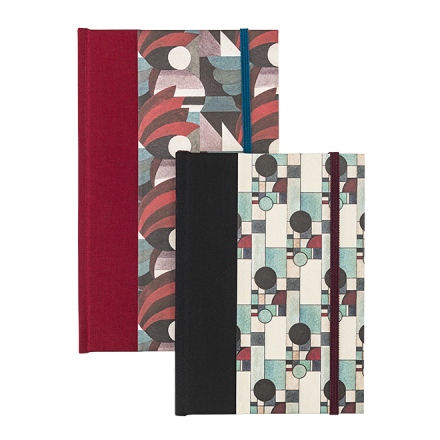 Journal Half-Fabric Bound - Bauhaus Limited Series